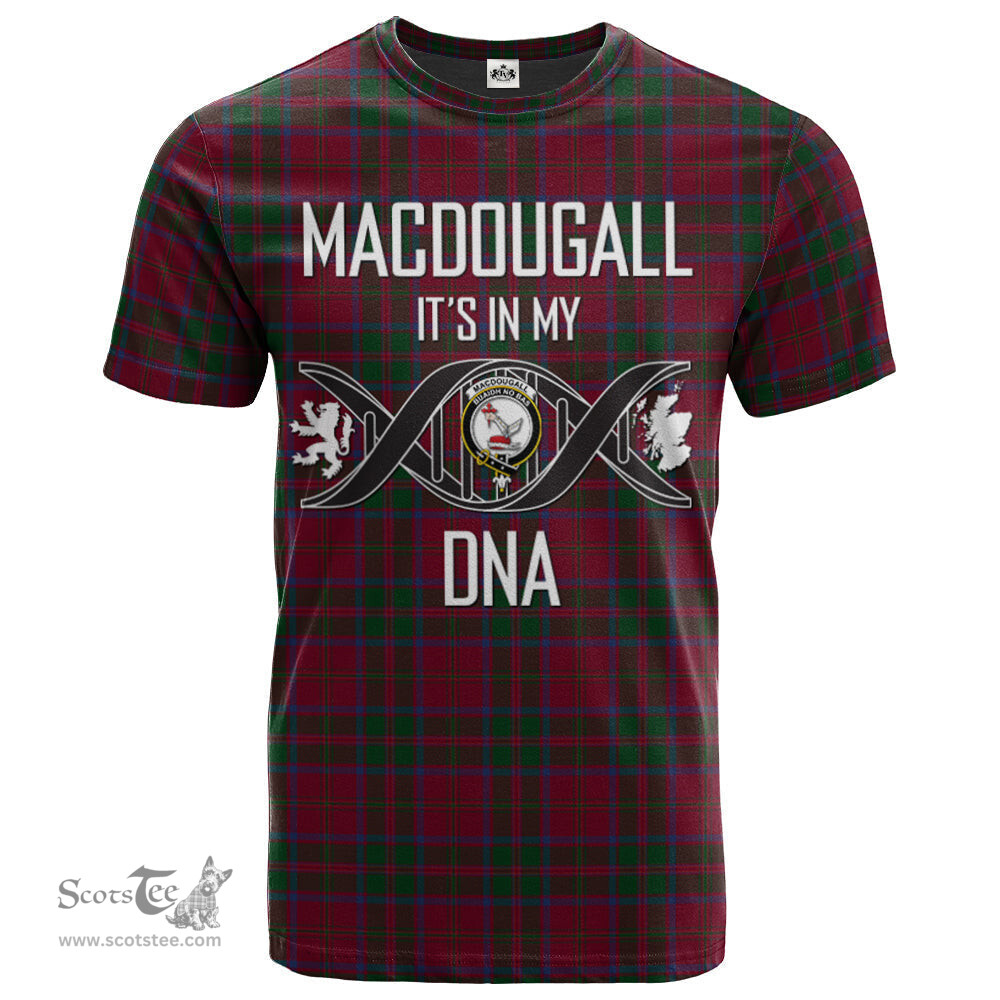 Scottish MacDougall 05 Its In My DNA Plaid Family Crest Tartan T Shirt Scottish Plaid Tartan Plaid - ScotsTee - scotstee.com