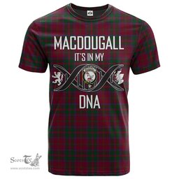 Scottish MacDougall 05 Its In My DNA Plaid Family Crest Tartan T Shirt Scottish Plaid Tartan Plaid - ScotsTee - scotstee.com