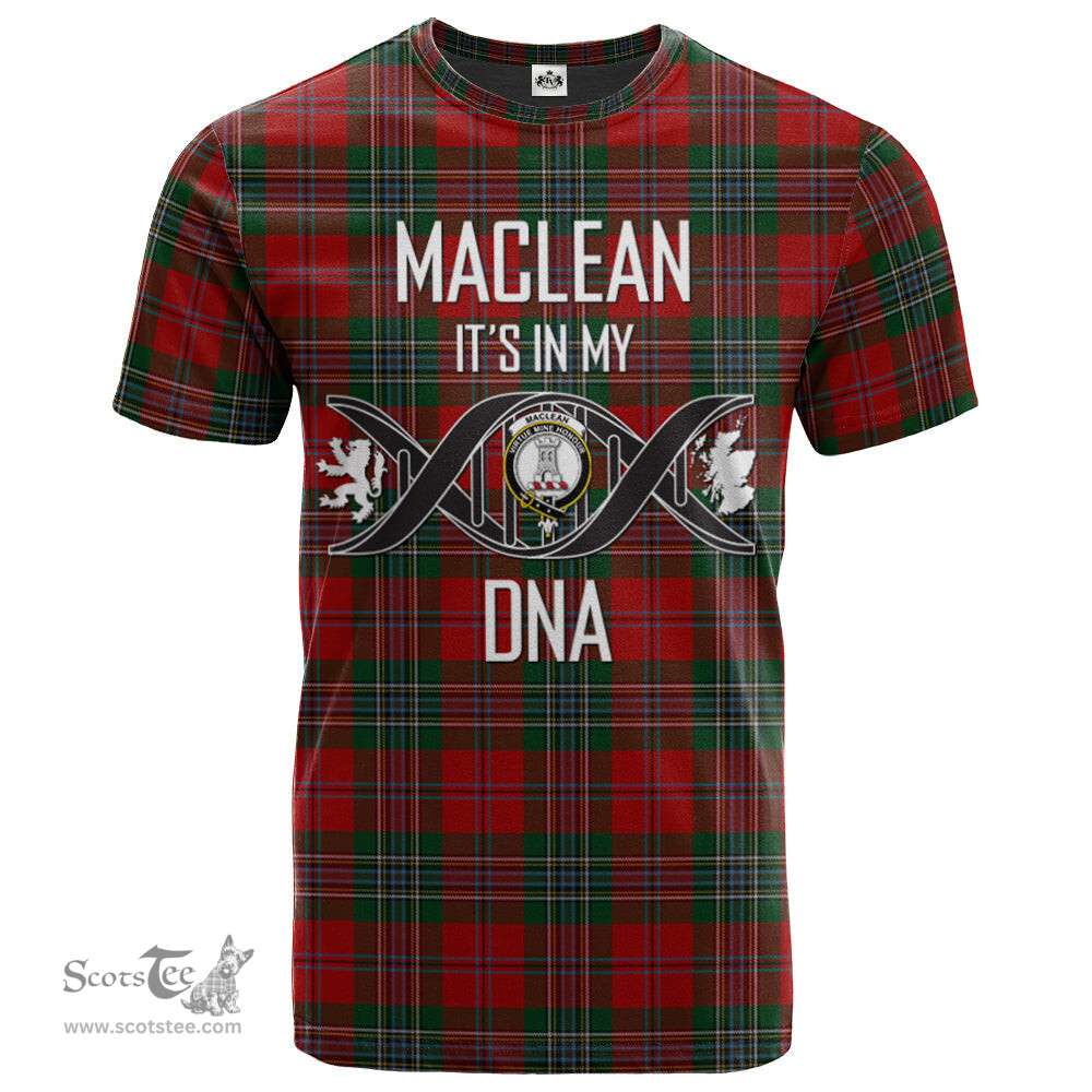 Scottish MacLean Its In My DNA Plaid Family Crest Tartan T Shirt Scottish Plaid Tartan Plaid - ScotsTee - scotstee.com