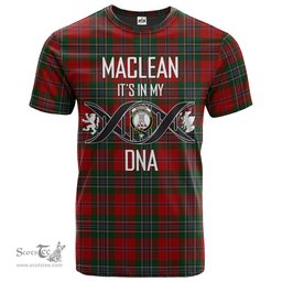 Scottish MacLean Its In My DNA Plaid Family Crest Tartan T Shirt Scottish Plaid Tartan Plaid - ScotsTee - scotstee.com