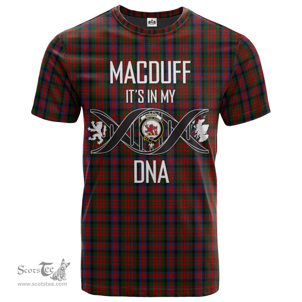 Scottish MacDuff 03 Its In My DNA Plaid Family Crest Tartan T Shirt Scottish Plaid Tartan Plaid - ScotsTee - scotstee.com