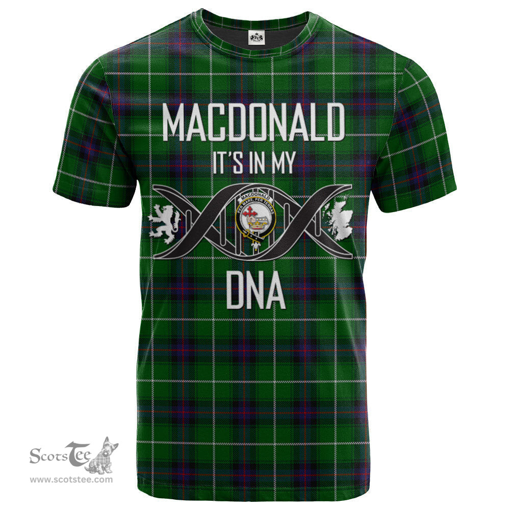 Scottish MacDonald of The Isles Its In My DNA Plaid Family Crest Tartan T Shirt Scottish Plaid Tartan Plaid - ScotsTee - scotstee.com