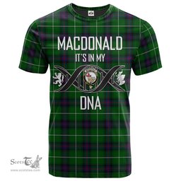 Scottish MacDonald of The Isles Its In My DNA Plaid Family Crest Tartan T Shirt Scottish Plaid Tartan Plaid - ScotsTee - scotstee.com