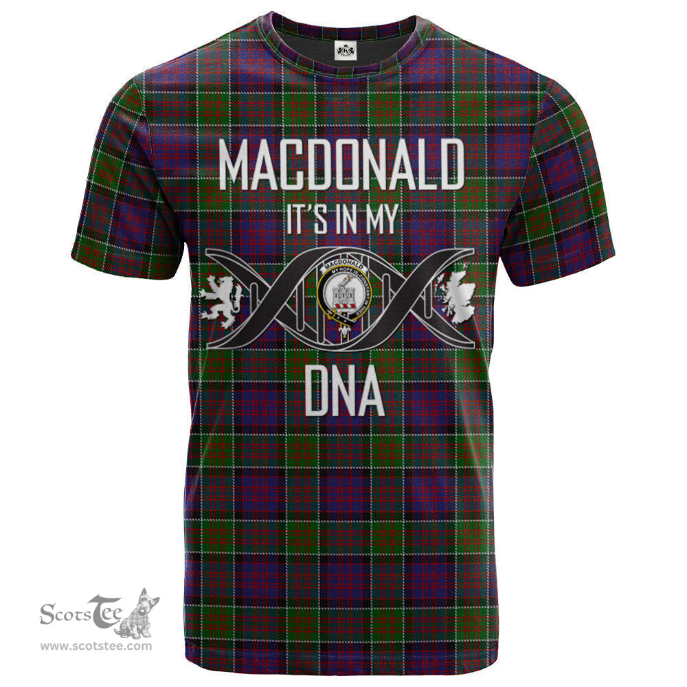 Scottish MacDonald of Clan Ranald Its In My DNA Plaid Family Crest Tartan T Shirt Scottish Plaid Tartan Plaid - ScotsTee - scotstee.com