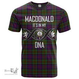 Scottish MacDonald of Clan Ranald Its In My DNA Plaid Family Crest Tartan T Shirt Scottish Plaid Tartan Plaid - ScotsTee - scotstee.com