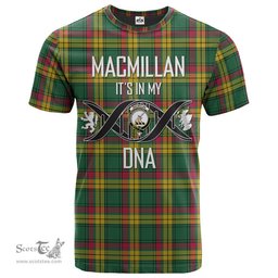 Scottish MacMillan Old Ancient Its In My DNA Plaid Family Crest Tartan T Shirt Scottish Plaid Tartan Plaid - ScotsTee - scotstee.com