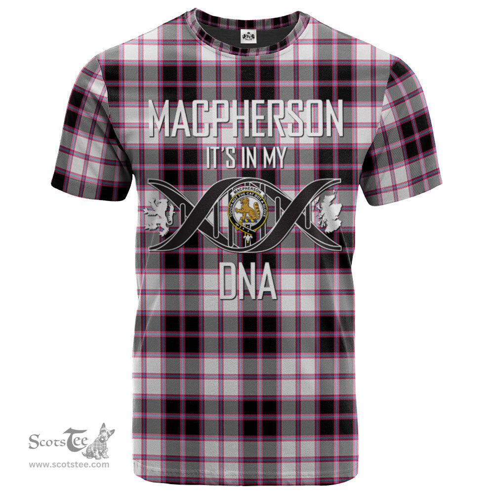 Scottish MacPherson Hunting Modern Its In My DNA Plaid Family Crest Tartan T Shirt Scottish Plaid Tartan Plaid - ScotsTee - scotstee.com