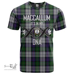 Scottish MacCallum (Malcolm) Dress 03 Its In My DNA Plaid Family Crest Tartan T Shirt Scottish Plaid Tartan Plaid - ScotsTee - scotstee.com