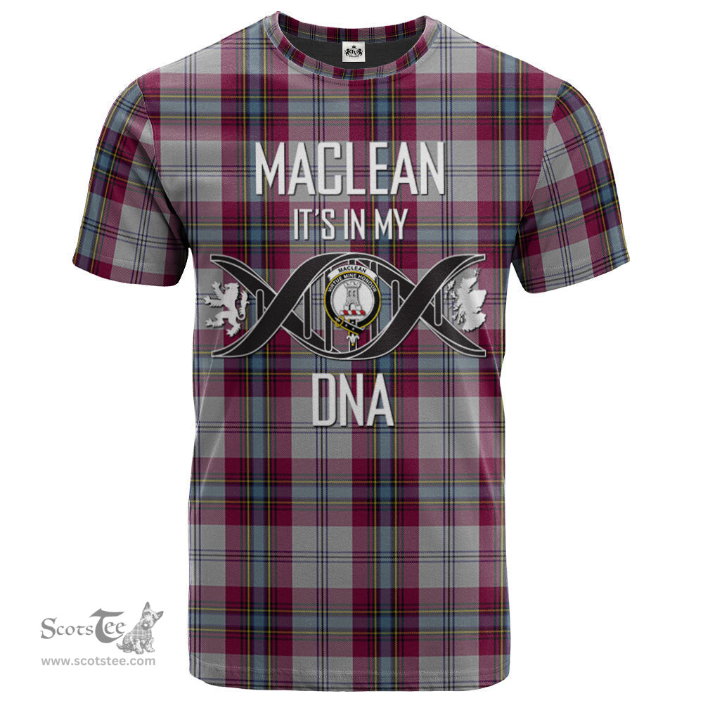 Scottish MacLean of Duart Dress 04 Its In My DNA Plaid Family Crest Tartan T Shirt Scottish Plaid Tartan Plaid - ScotsTee - scotstee.com