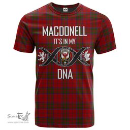 Scottish MacDonell of Keppoch Its In My DNA Plaid Family Crest Tartan T Shirt Scottish Plaid Tartan Plaid - ScotsTee - scotstee.com