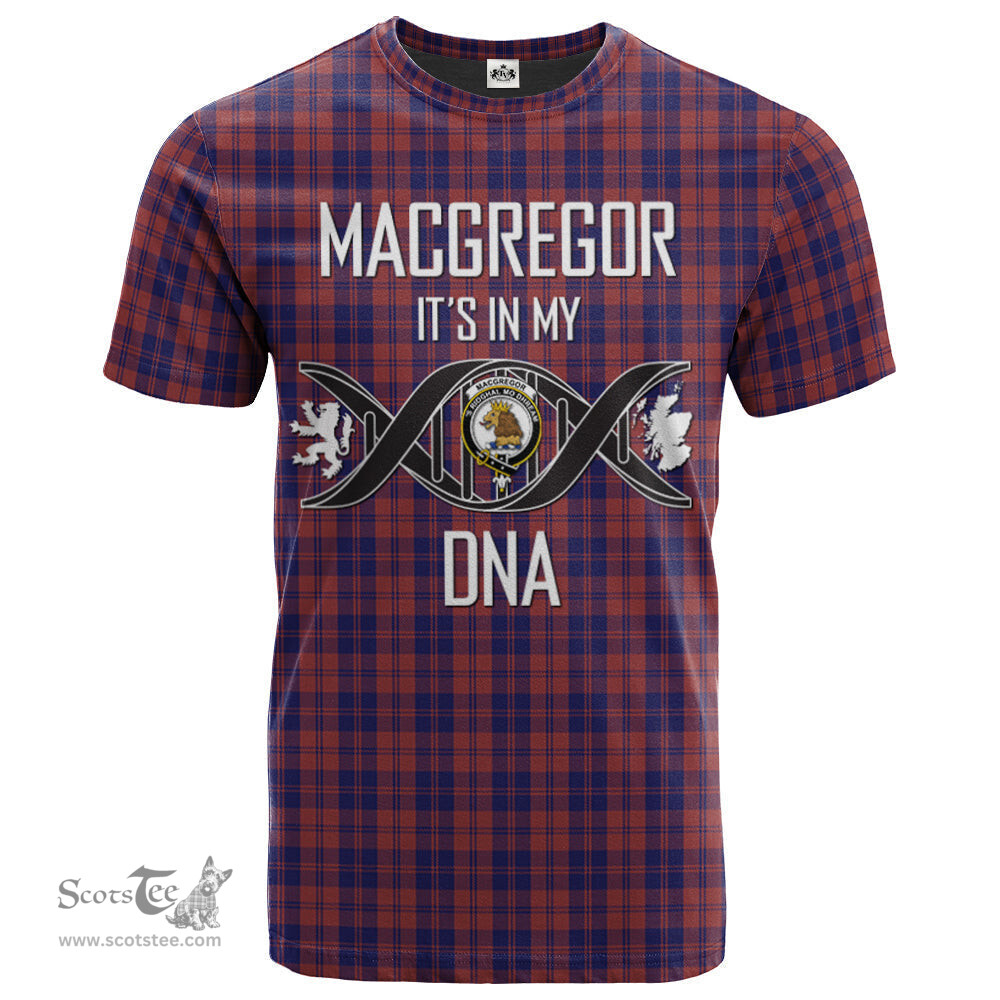 Scottish MacGregor of Glengyle Its In My DNA Plaid Family Crest Tartan T Shirt Scottish Plaid Tartan Plaid - ScotsTee - scotstee.com