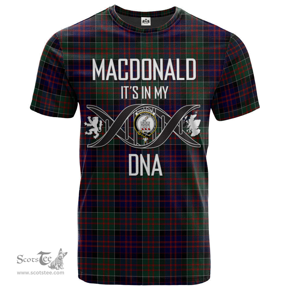 Scottish MacDonald of Clan Ranald 02 Its In My DNA Plaid Family Crest Tartan T Shirt Scottish Plaid Tartan Plaid - ScotsTee - scotstee.com