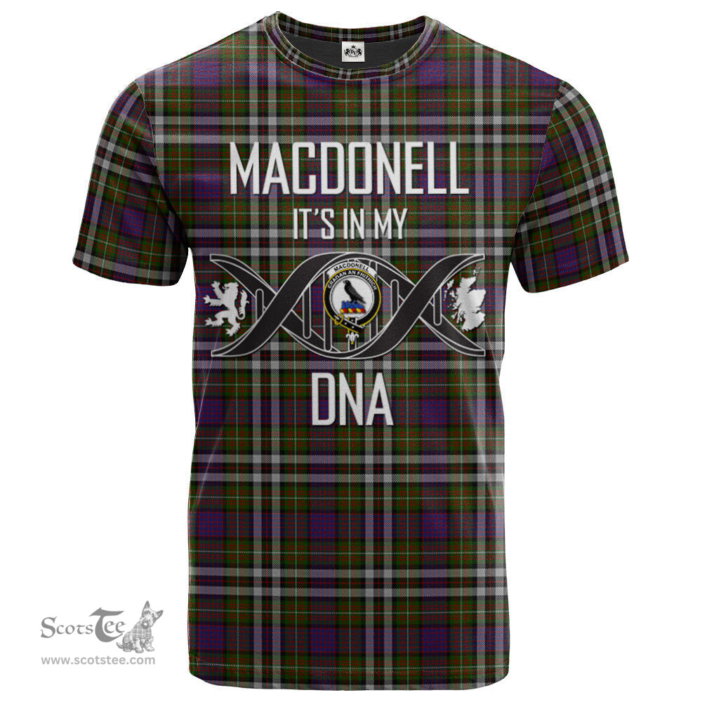 Scottish MacDonell of Glengarry Dress Its In My DNA Plaid Family Crest Tartan T Shirt Scottish Plaid Tartan Plaid - ScotsTee - scotstee.com