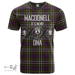 Scottish MacDonell of Glengarry Dress Its In My DNA Plaid Family Crest Tartan T Shirt Scottish Plaid Tartan Plaid - ScotsTee - scotstee.com