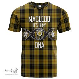 Scottish MacLeod of Lewis Vestiarium Scoticum Its In My DNA Plaid Family Crest Tartan T Shirt Scottish Plaid Tartan Plaid - ScotsTee - scotstee.com
