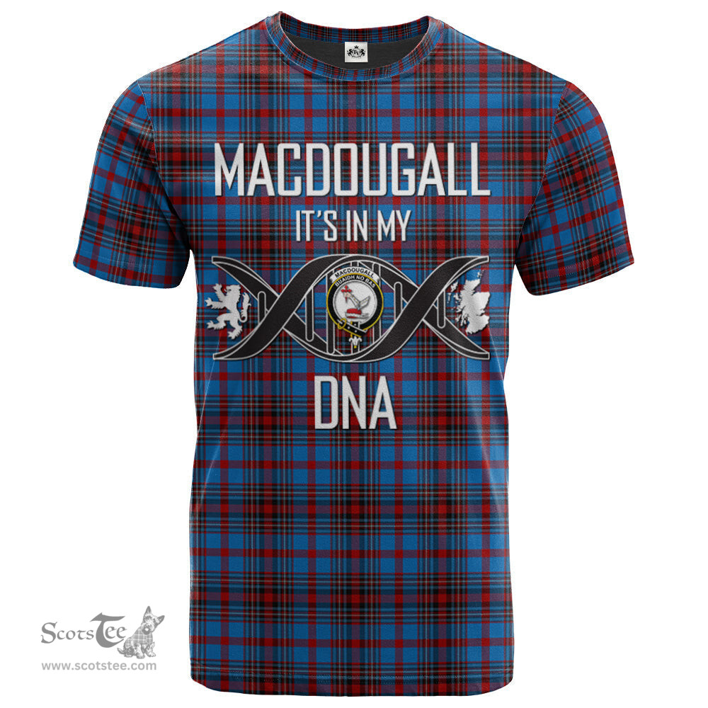 Scottish MacDougall 07 Its In My DNA Plaid Family Crest Tartan T Shirt Scottish Plaid Tartan Plaid - ScotsTee - scotstee.com