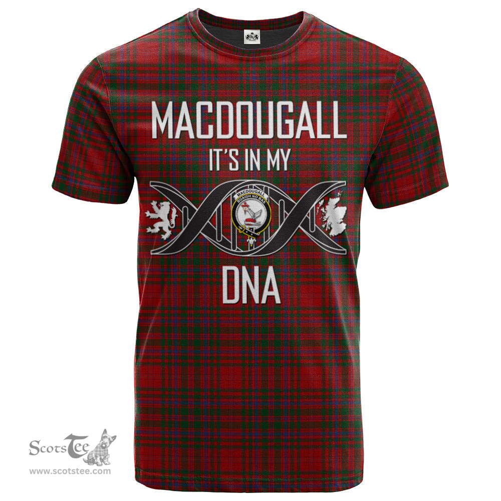 Scottish MacDougall 02 Its In My DNA Plaid Family Crest Tartan T Shirt Scottish Plaid Tartan Plaid - ScotsTee - scotstee.com