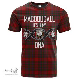 Scottish MacDougall 02 Its In My DNA Plaid Family Crest Tartan T Shirt Scottish Plaid Tartan Plaid - ScotsTee - scotstee.com
