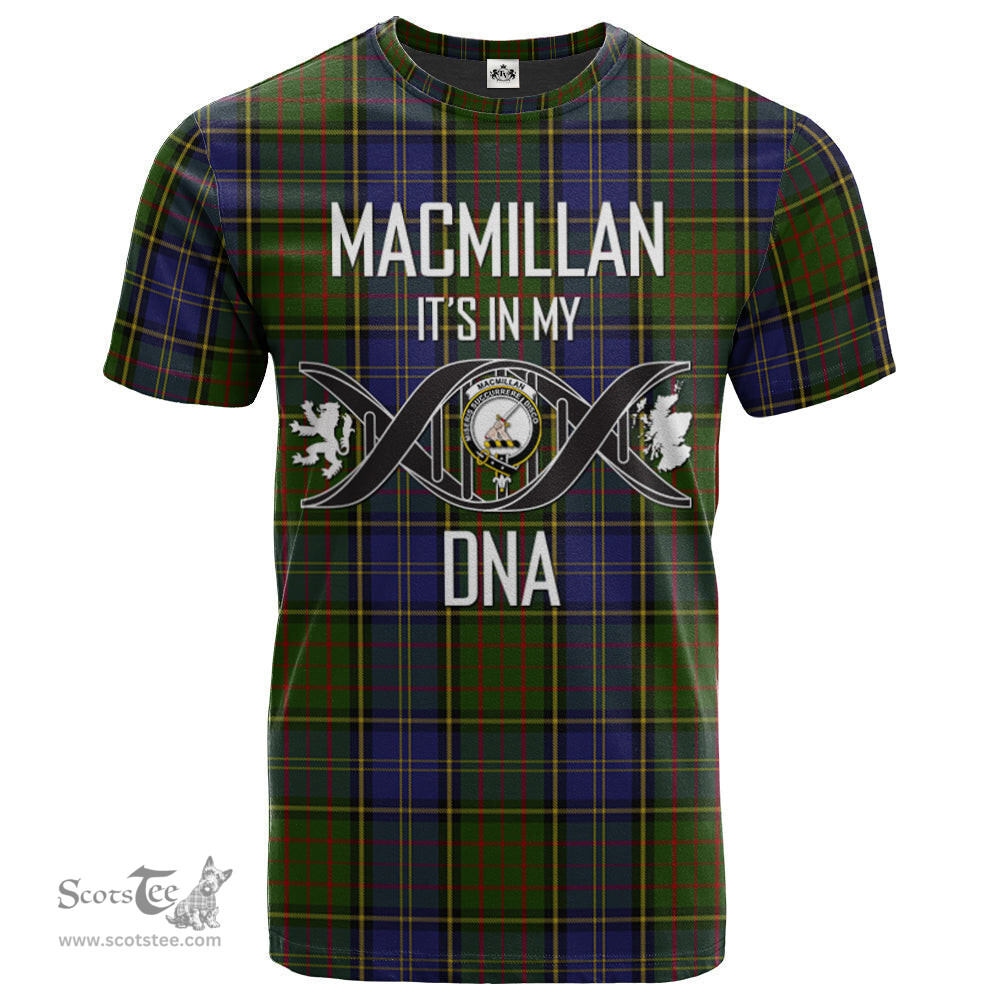 Scottish MacMillan Hunting 02 Its In My DNA Plaid Family Crest Tartan T Shirt Scottish Plaid Tartan Plaid - ScotsTee - scotstee.com
