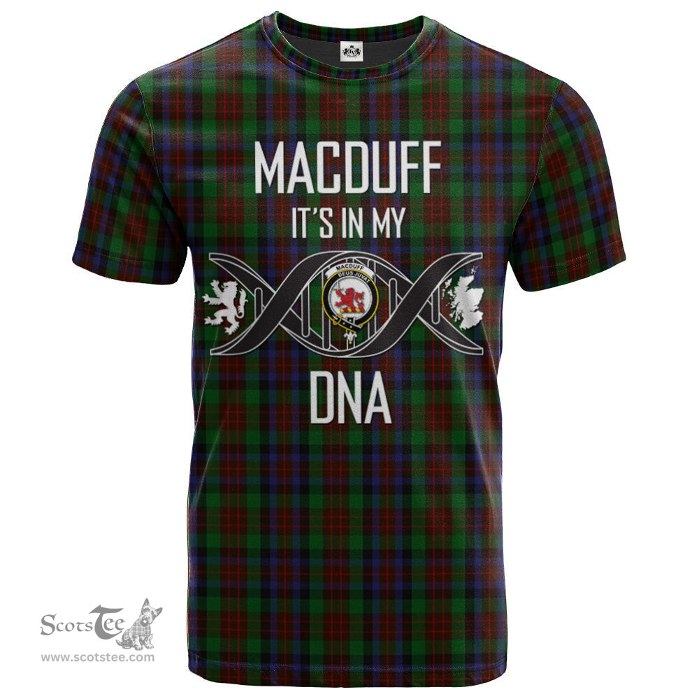 Scottish MacDuff Hunting Its In My DNA Plaid Family Crest Tartan T Shirt Scottish Plaid Tartan Plaid - ScotsTee - scotstee.com