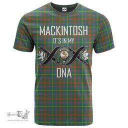 Scottish MacKintosh Hunting Ancient Its In My DNA Plaid Family Crest Tartan T Shirt Scottish Plaid Tartan Plaid - ScotsTee - scotstee.com