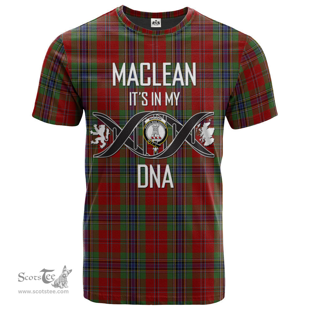 Scottish MacLean of Duart Its In My DNA Plaid Family Crest Tartan T Shirt Scottish Plaid Tartan Plaid - ScotsTee - scotstee.com