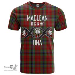 Scottish MacLean of Duart Its In My DNA Plaid Family Crest Tartan T Shirt Scottish Plaid Tartan Plaid - ScotsTee - scotstee.com