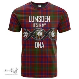Scottish Lumsden Short Its In My DNA Plaid Family Crest Tartan T Shirt Scottish Plaid Tartan Plaid - ScotsTee - scotstee.com