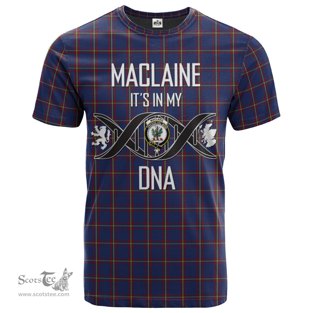Scottish MacLaine of Lochbuie Its In My DNA Plaid Family Crest Tartan T Shirt Scottish Plaid Tartan Plaid - ScotsTee - scotstee.com