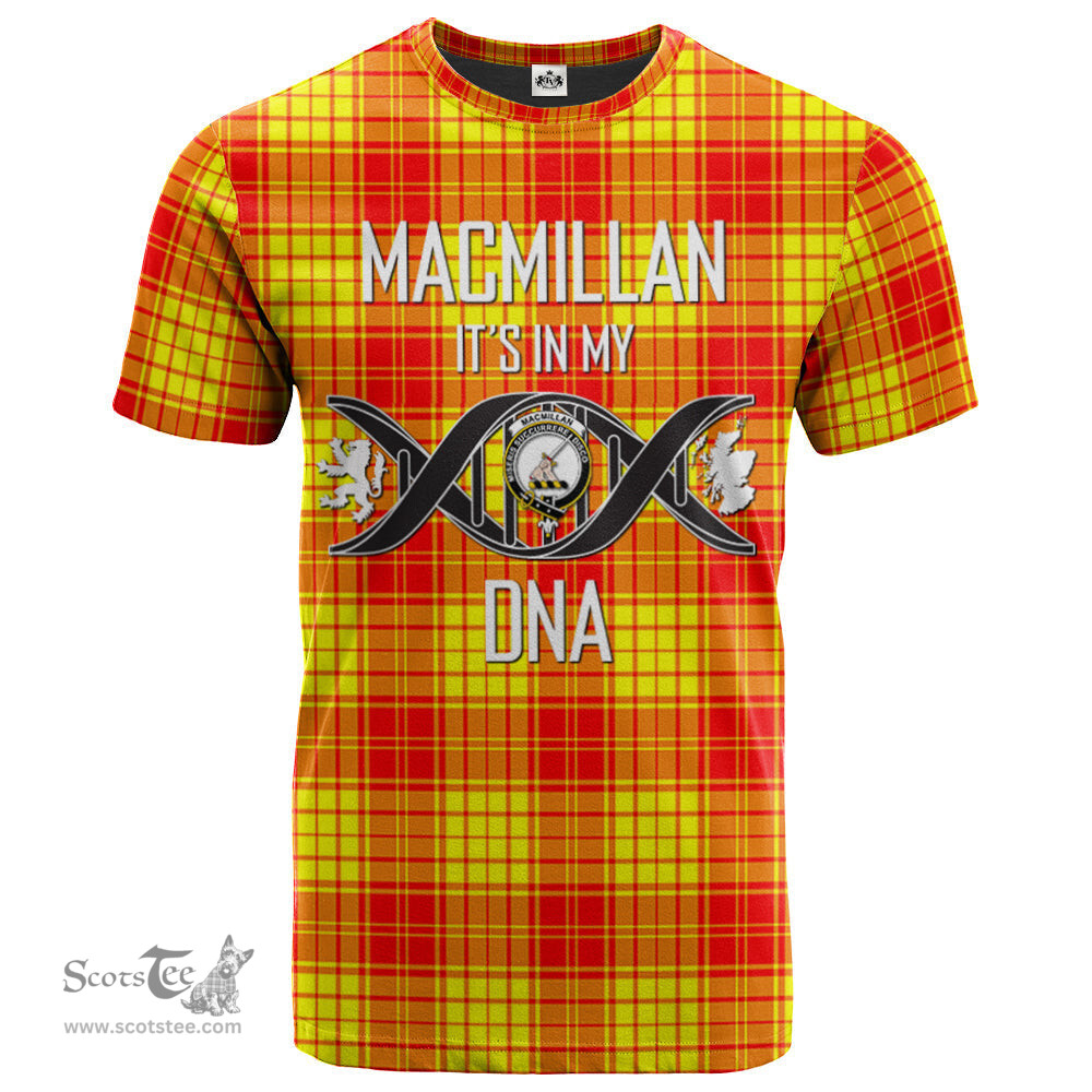 Scottish MacMillan 01 Its In My DNA Plaid Family Crest Tartan T Shirt Scottish Plaid Tartan Plaid - ScotsTee - scotstee.com