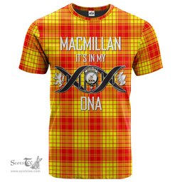 Scottish MacMillan 01 Its In My DNA Plaid Family Crest Tartan T Shirt Scottish Plaid Tartan Plaid - ScotsTee - scotstee.com
