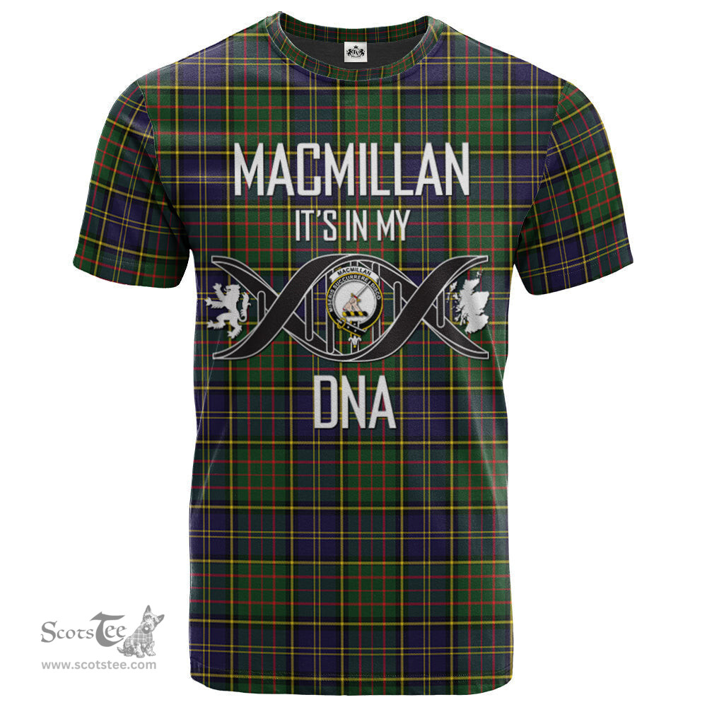 Scottish MacMillan Hunting Modern Its In My DNA Plaid Family Crest Tartan T Shirt Scottish Plaid Tartan Plaid - ScotsTee - scotstee.com