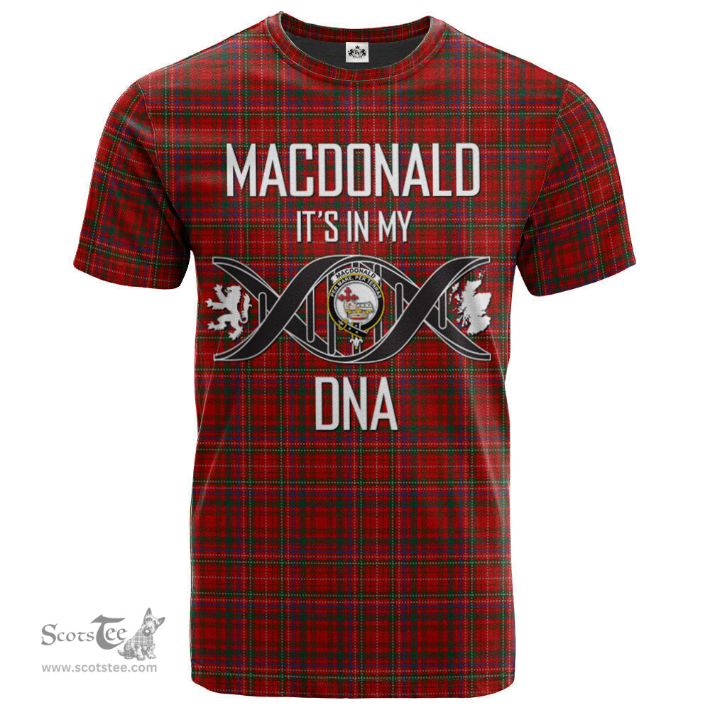 Scottish MacDonald of Staffa 02 Its In My DNA Plaid Family Crest Tartan T Shirt Scottish Plaid Tartan Plaid - ScotsTee - scotstee.com