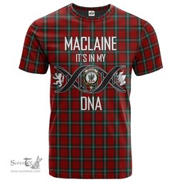Scottish MacLaine of Lochbuie Coburn Its In My DNA Plaid Family Crest Tartan T Shirt Scottish Plaid Tartan Plaid - ScotsTee - scotstee.com