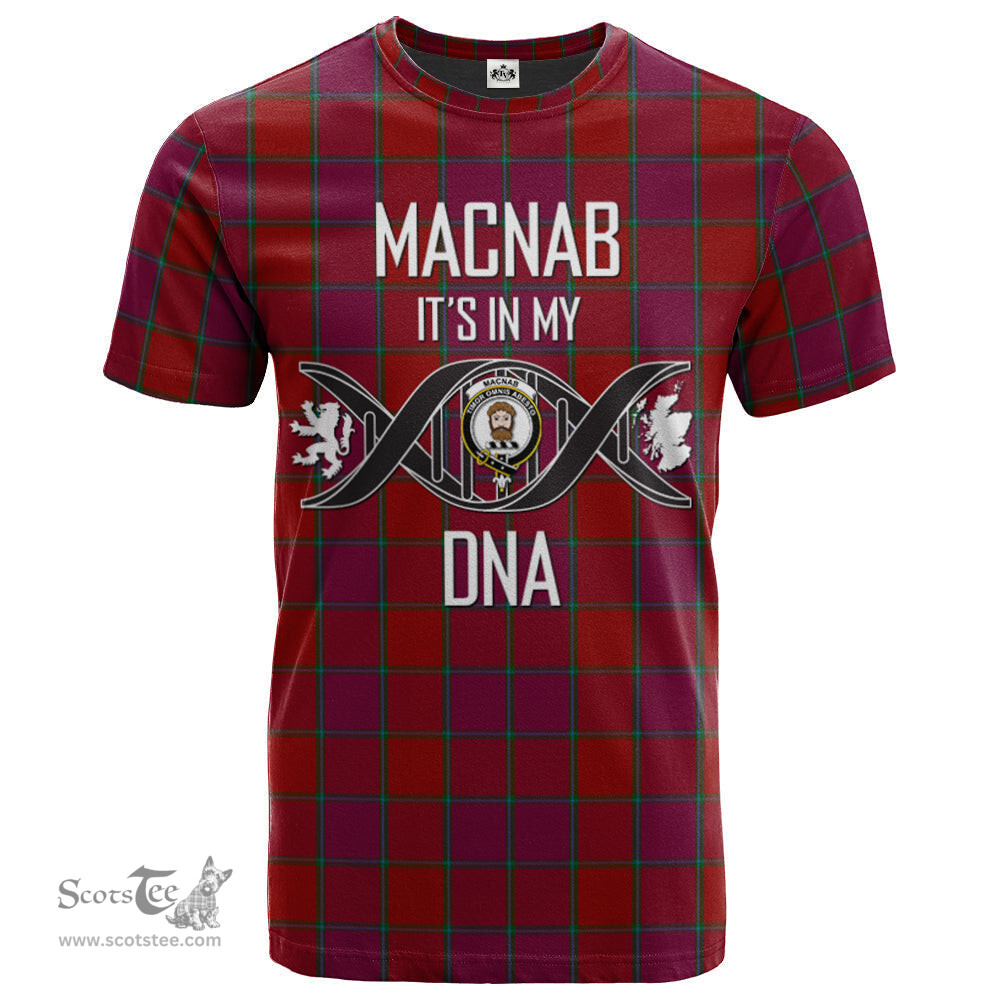 Scottish MacNab Old Its In My DNA Plaid Family Crest Tartan T Shirt Scottish Plaid Tartan Plaid - ScotsTee - scotstee.com