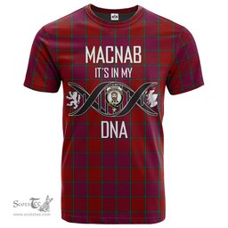 Scottish MacNab Old Its In My DNA Plaid Family Crest Tartan T Shirt Scottish Plaid Tartan Plaid - ScotsTee - scotstee.com