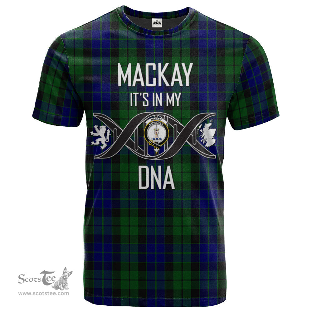 Scottish MacKay Logan Its In My DNA Plaid Family Crest Tartan T Shirt Scottish Plaid Tartan Plaid - ScotsTee - scotstee.com