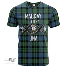 Scottish MacKay Ancient Its In My DNA Plaid Family Crest Tartan T Shirt Scottish Plaid Tartan Plaid - ScotsTee - scotstee.com