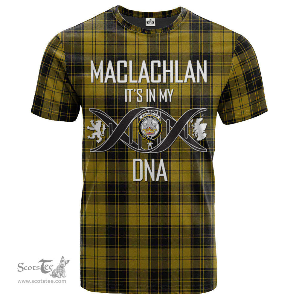 Scottish MacLachlan 04 Its In My DNA Plaid Family Crest Tartan T Shirt Scottish Plaid Tartan Plaid - ScotsTee - scotstee.com