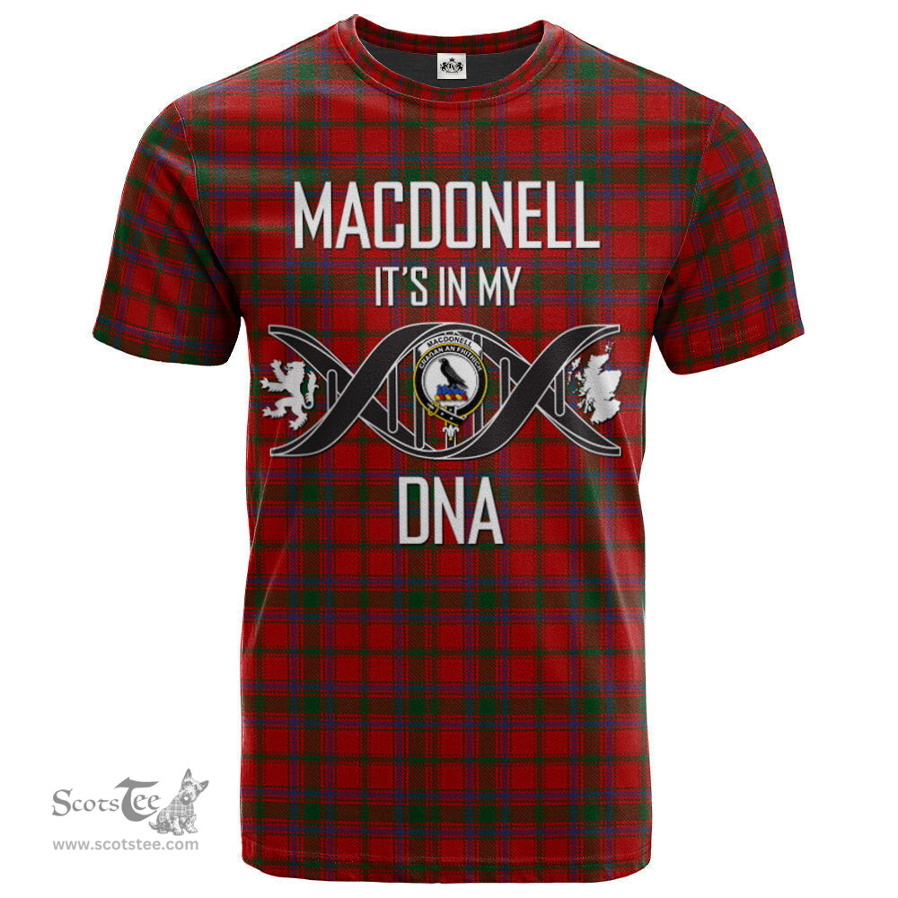 Scottish MacDonell of Glengarry 04 Its In My DNA Plaid Family Crest Tartan T Shirt Scottish Plaid Tartan Plaid - ScotsTee - scotstee.com