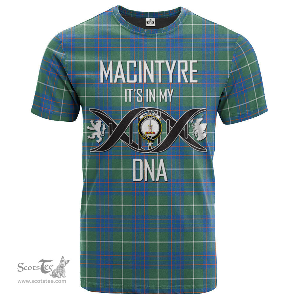 Scottish MacIntyre Hunting Ancient Its In My DNA Plaid Family Crest Tartan T Shirt Scottish Plaid Tartan Plaid - ScotsTee - scotstee.com