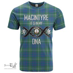 Scottish MacIntyre Hunting Ancient Its In My DNA Plaid Family Crest Tartan T Shirt Scottish Plaid Tartan Plaid - ScotsTee - scotstee.com