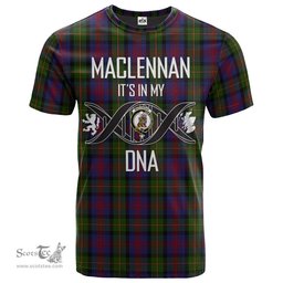 Scottish MacLennan Its In My DNA Plaid Family Crest Tartan T Shirt Scottish Plaid Tartan Plaid - ScotsTee - scotstee.com