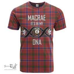 Scottish MacRae Ancient Its In My DNA Plaid Family Crest Tartan T Shirt Scottish Plaid Tartan Plaid - ScotsTee - scotstee.com