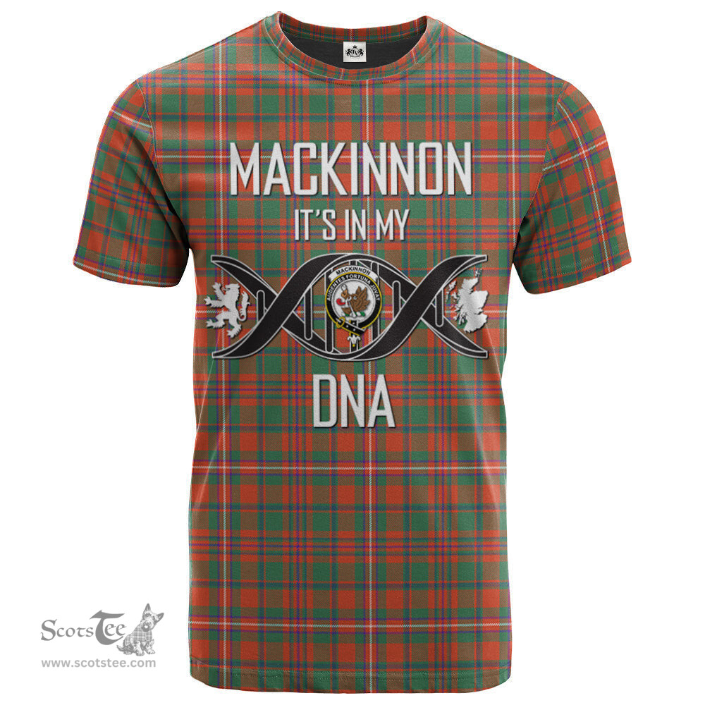 Scottish MacKinnon Ancient Its In My DNA Plaid Family Crest Tartan T Shirt Scottish Plaid Tartan Plaid - ScotsTee - scotstee.com