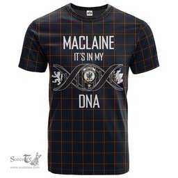 Scottish MacLaine of Lochbuie Hunting Its In My DNA Plaid Family Crest Tartan T Shirt Scottish Plaid Tartan Plaid - ScotsTee - scotstee.com