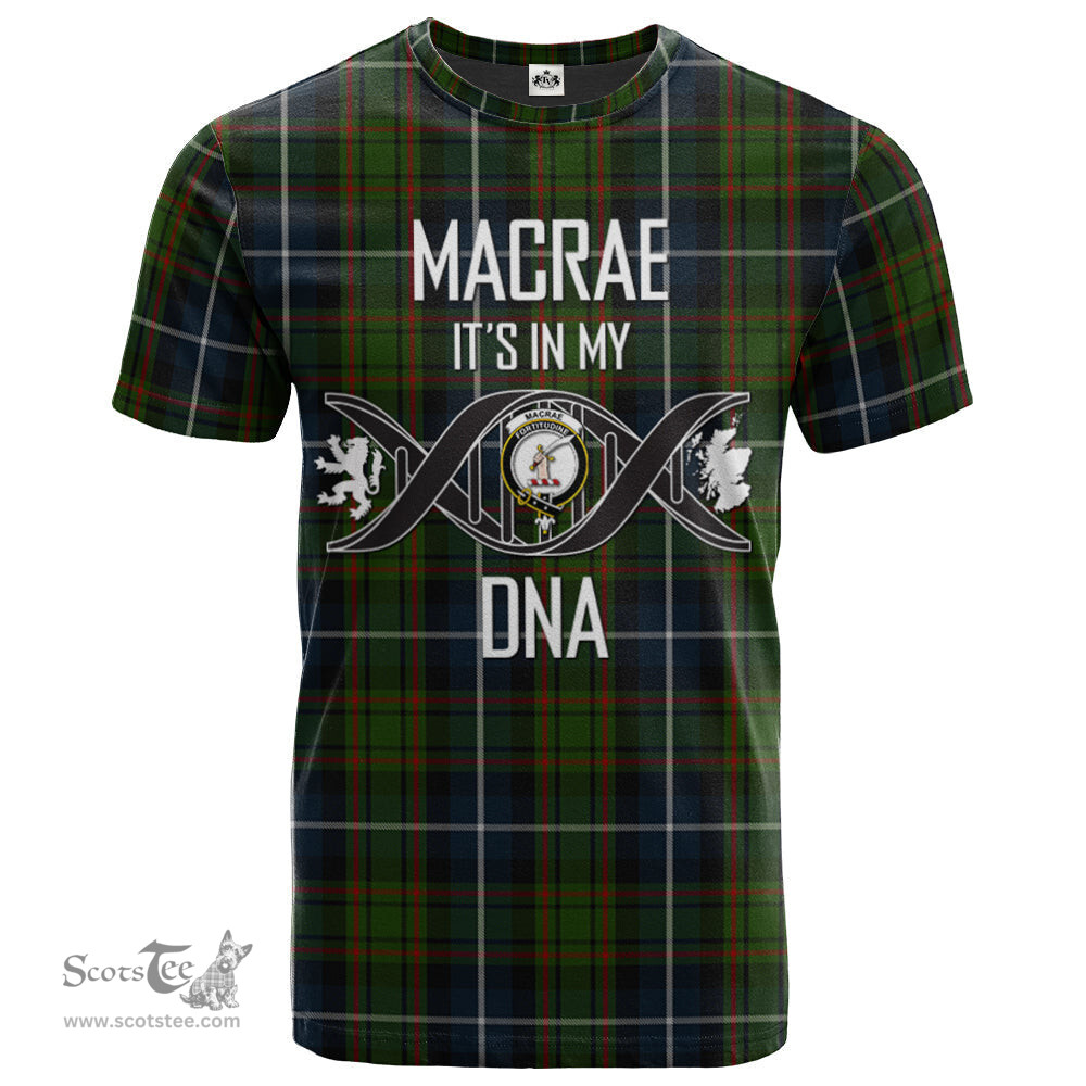 Scottish MacRae Hunting 01 Its In My DNA Plaid Family Crest Tartan T Shirt Scottish Plaid Tartan Plaid - ScotsTee - scotstee.com