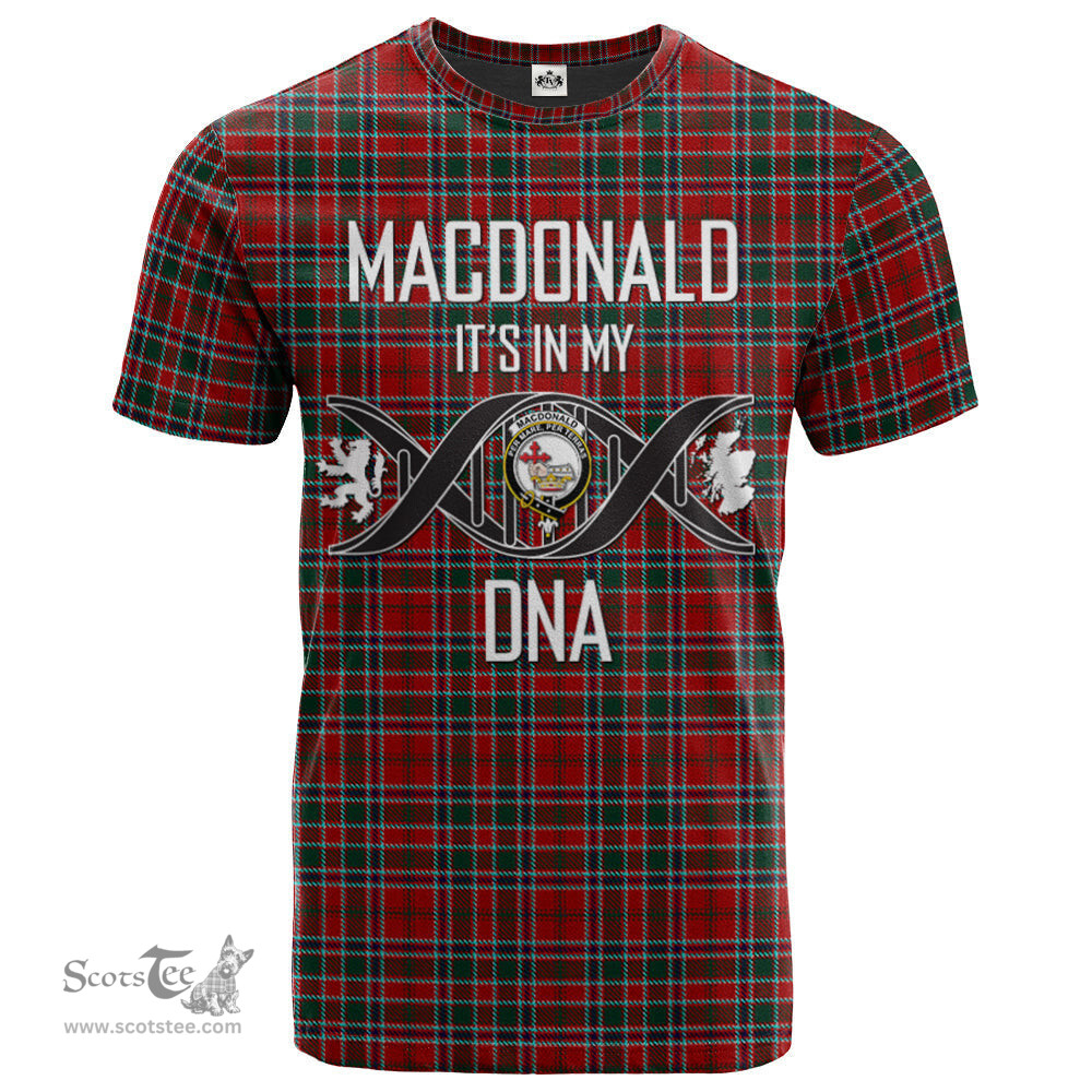 Scottish MacDonald of Lochmaddy Its In My DNA Plaid Family Crest Tartan T Shirt Scottish Plaid Tartan Plaid - ScotsTee - scotstee.com