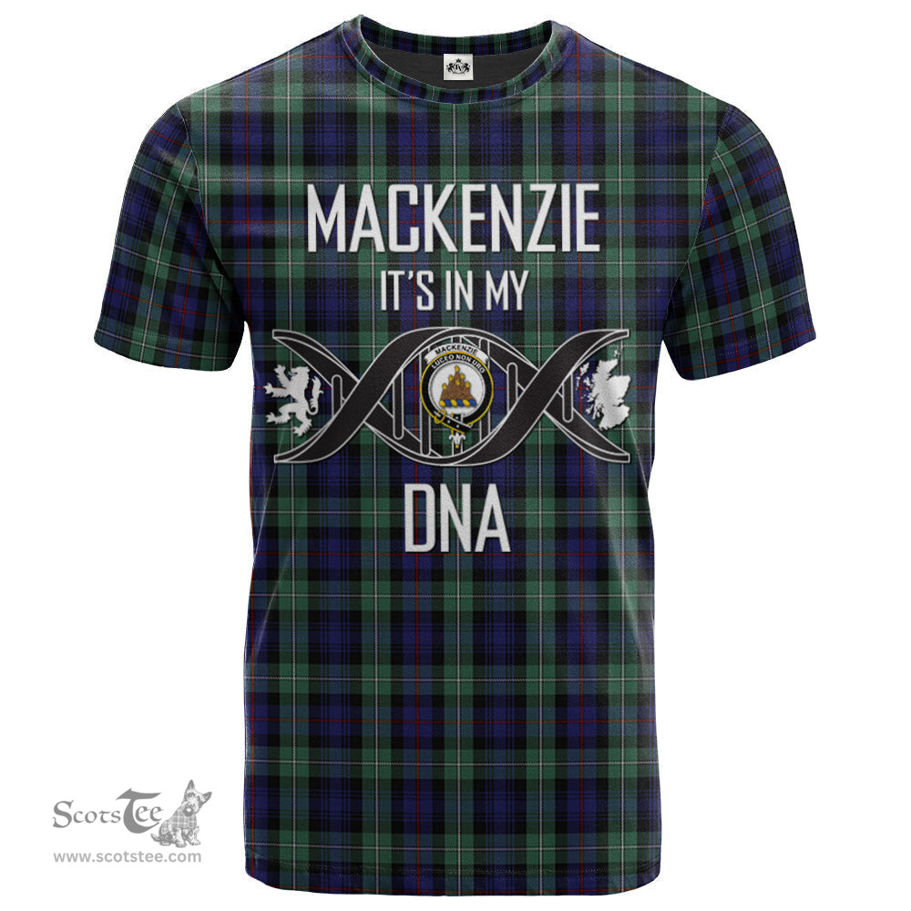 Scottish MacKenzie Hunting Green Its In My DNA Plaid Family Crest Tartan T Shirt Scottish Plaid Tartan Plaid - ScotsTee - scotstee.com