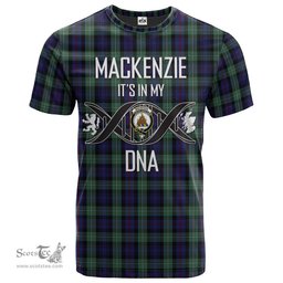 Scottish MacKenzie Hunting Green Its In My DNA Plaid Family Crest Tartan T Shirt Scottish Plaid Tartan Plaid - ScotsTee - scotstee.com